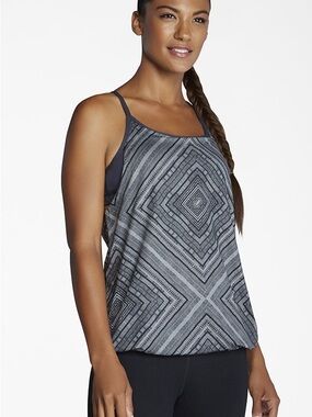 Fabletics Norwalk Tank with Built-In Bra Grey Women’s Large